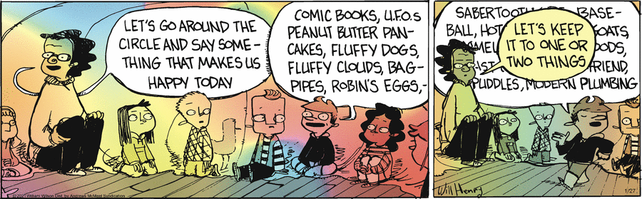 Wallace the Brave Comic Strip for January 27, 2021 