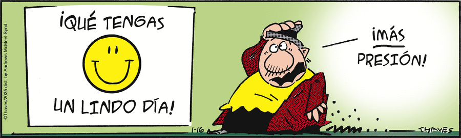 Justo y Franco Comic Strip for January 16, 2025 