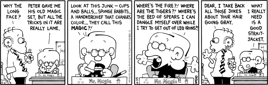 FoxTrot Classics Comic Strip for April 25, 2007 
