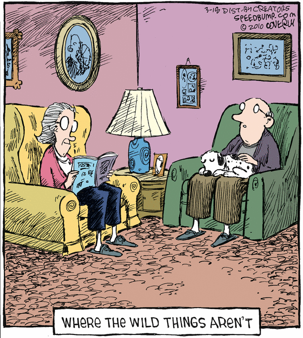 Speed Bump Comic Strip for March 18, 2010 