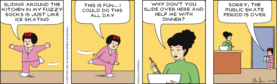 Nancy Comic Strip for January 05, 2019 