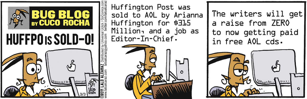 La Cucaracha Comic Strip for March 03, 2011 