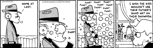 FoxTrot Comic Strip for January 19, 2000 
