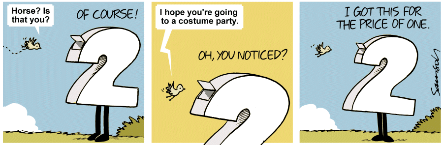 Dark Side of the Horse Comic Strip for November 19, 2015 