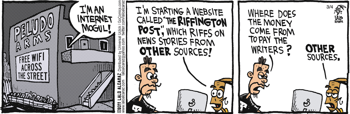 La Cucaracha Comic Strip for March 04, 2011 