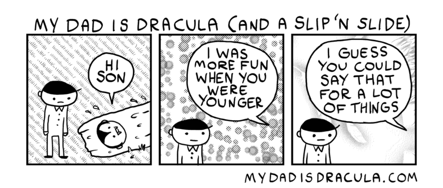 My Dad is Dracula Comic Strip for May 03, 2018 