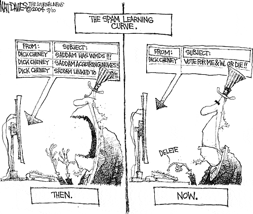 Matt Davies Comic Strip for September 09, 2004 