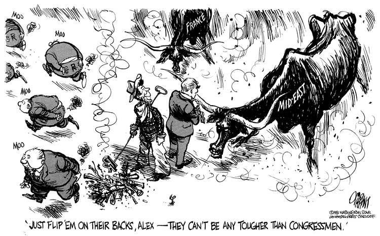 Pat Oliphant Comic Strip for May 11, 1981 