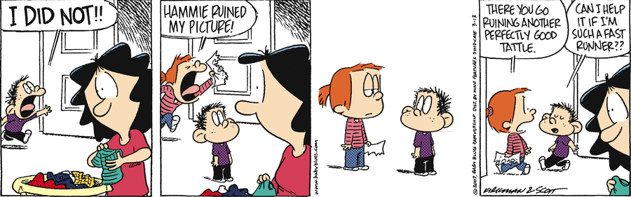 Baby Blues Comic Strip for March 13, 2007 