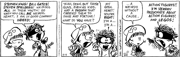 Heart of the City Comic Strip for October 09, 1999 