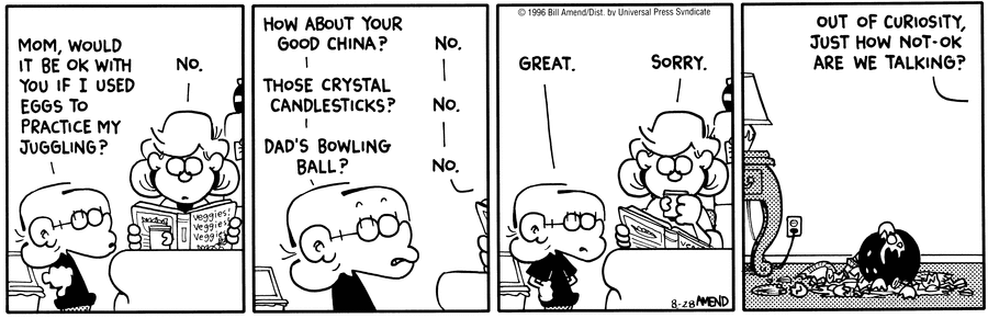 FoxTrot Classics Comic Strip for August 28, 2007 
