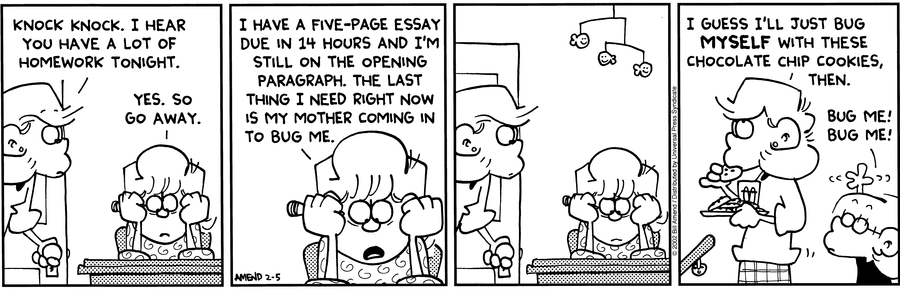 FoxTrot Comic Strip for February 05, 2002 