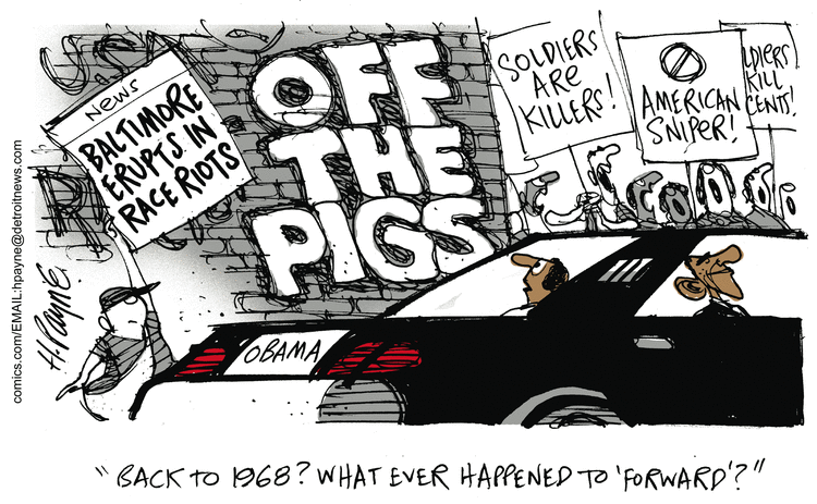 Henry Payne Comic Strip for May 09, 2015 