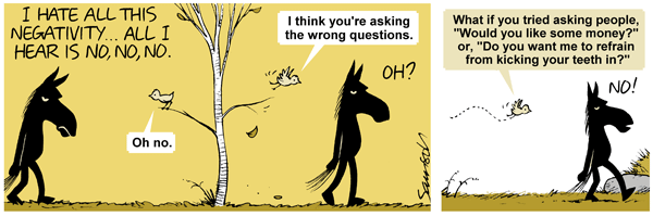 Dark Side of the Horse Comic Strip for October 07, 2010 