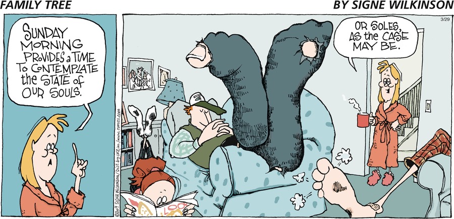 Family Tree by Signe Wilkinson on Sun, 30 Mar 2025