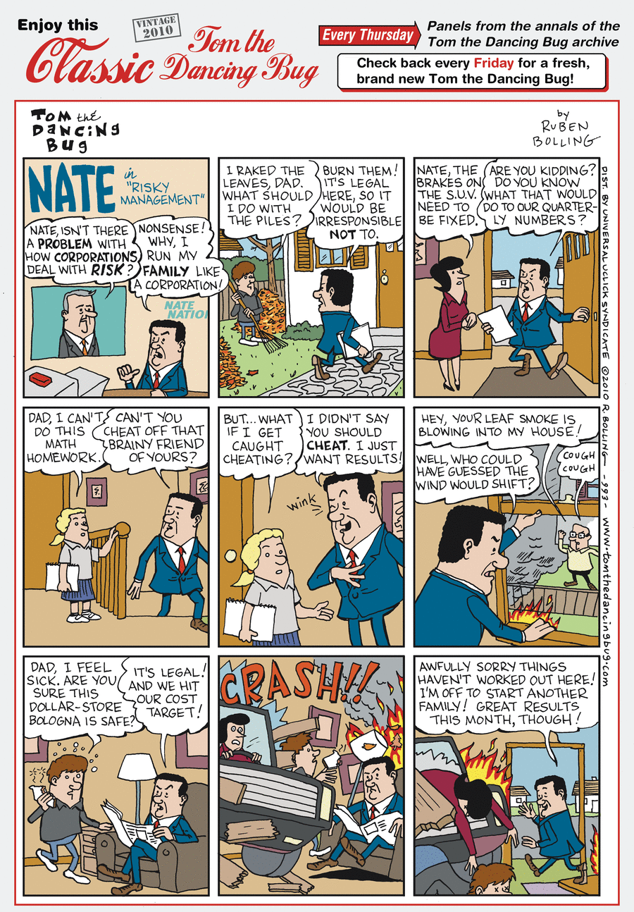 Tom the Dancing Bug Comic Strip for October 22, 2020 