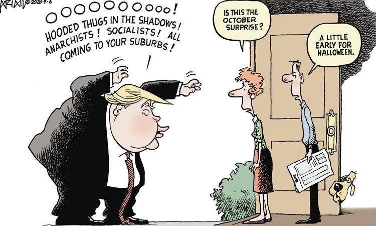 Robert Ariail Comic Strip for September 06, 2020 
