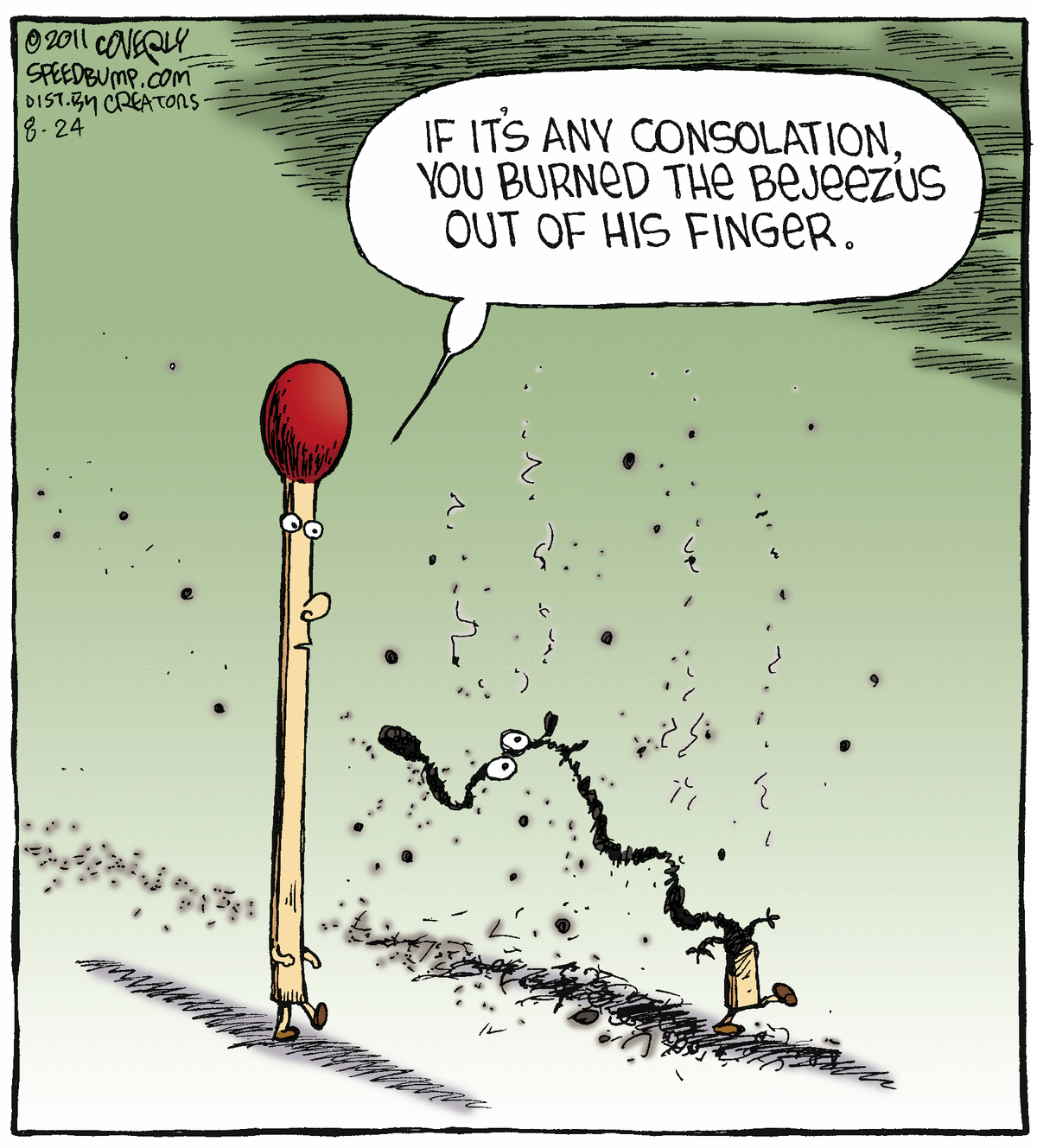 Speed Bump Comic Strip for August 24, 2011 