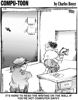 Compu-toon Comic Strip for March 20, 2009 