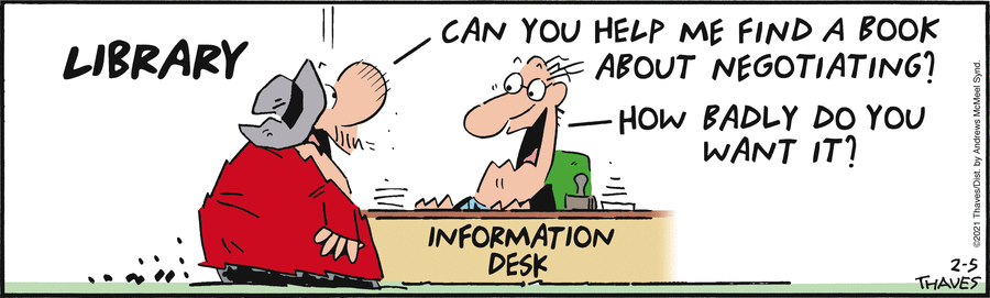 Frank and Ernest Comic Strip for February 05, 2021 
