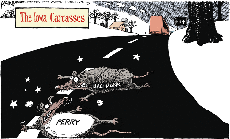 Robert Ariail Comic Strip for January 05, 2012 
