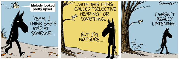 Dark Side of the Horse Comic Strip for November 25, 2010 
