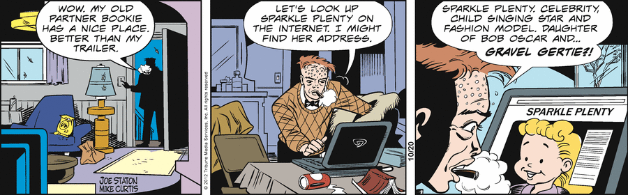 Dick Tracy Comic Strip for October 20, 2012 