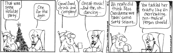 The Elderberries Comic Strip for December 25, 2007 