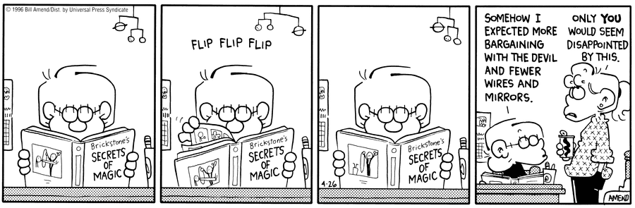 FoxTrot Classics Comic Strip for April 26, 2007 