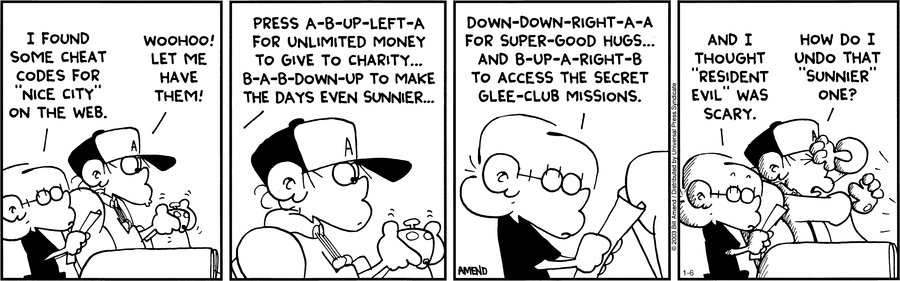 FoxTrot Comic Strip for January 06, 2006 