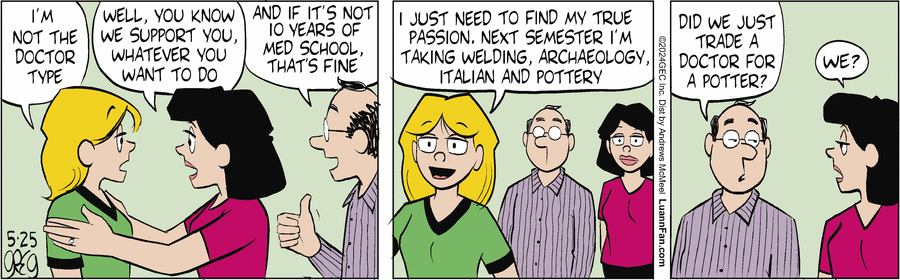 Luann Comic Strip for May 25, 2024 