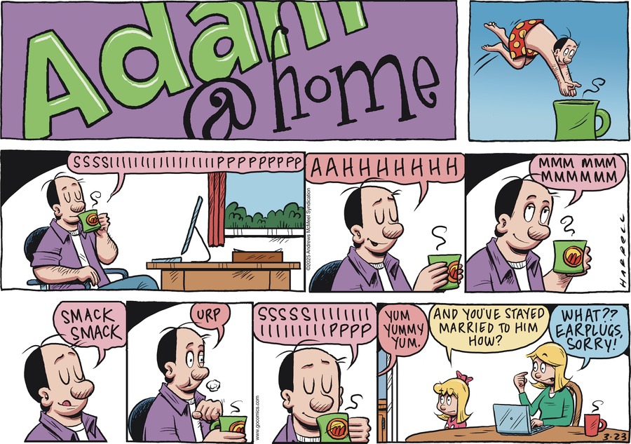 Adam@Home Comic Strip for March 23, 2025 