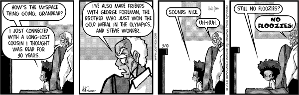 The Boondocks Comic Strip for October 11, 2013 