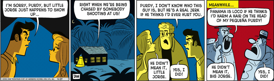 Rip Haywire Comic Strip for April 27, 2021 