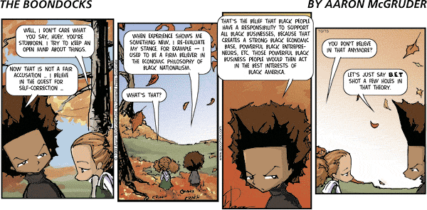 The Boondocks Comic Strip for May 18, 2014 