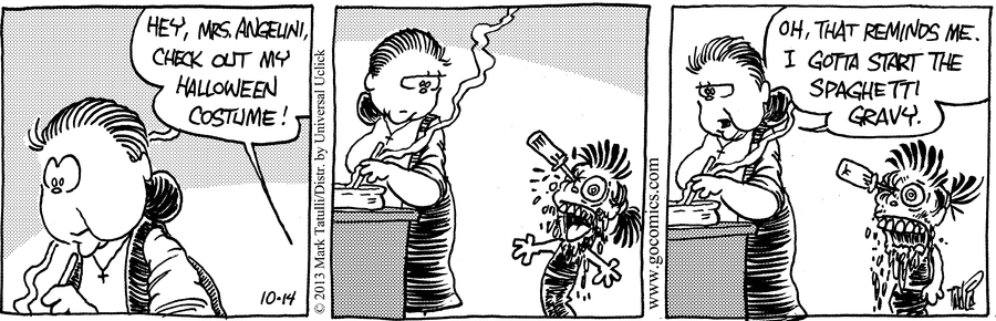 Heart of the City Comic Strip for October 14, 2013 