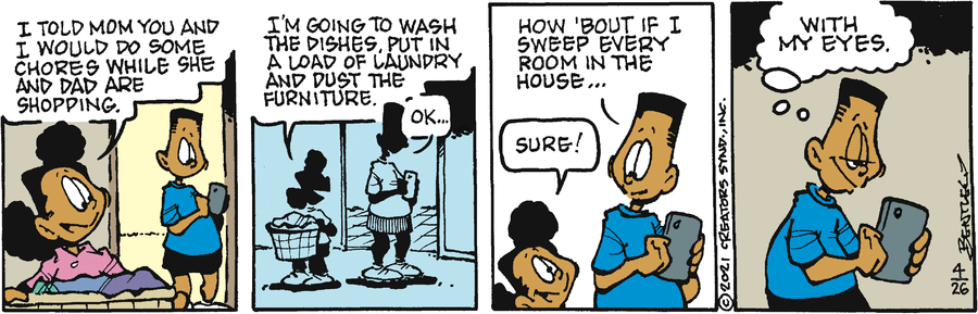 Herb and Jamaal Comic Strip for April 26, 2024 