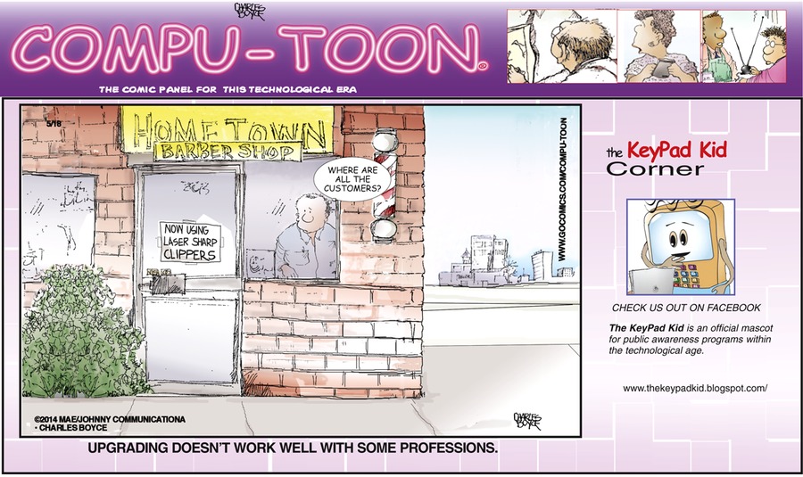 Compu-toon Comic Strip for May 18, 2014 