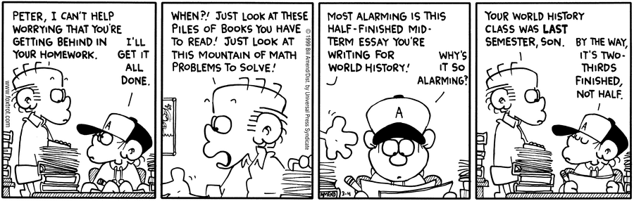 FoxTrot Classics Comic Strip for March 04, 2010 