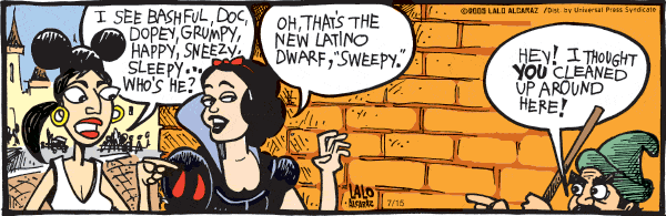 La Cucaracha Comic Strip for July 15, 2005 