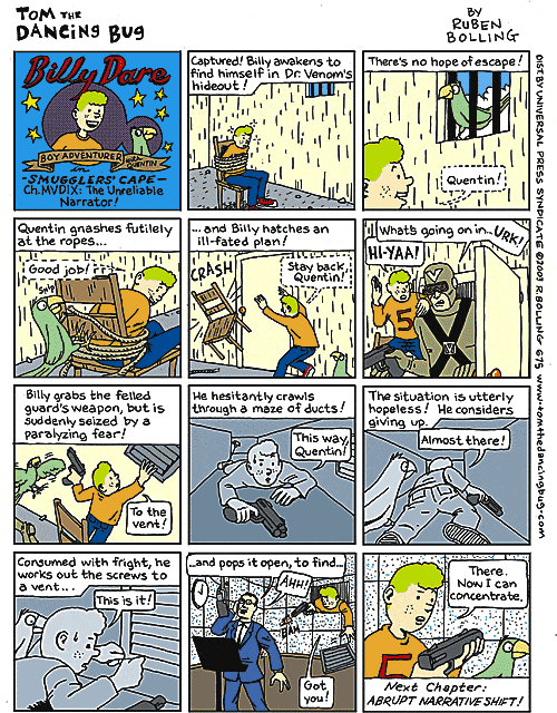 Tom the Dancing Bug Comic Strip for November 29, 2003 