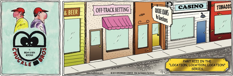 Chuckle Bros Comic Strip for December 08, 2013 