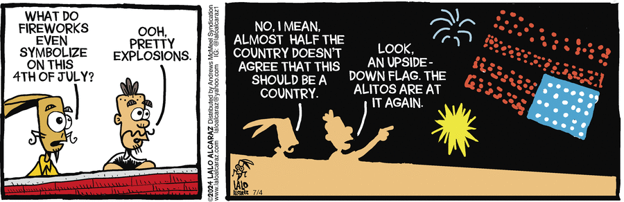 La Cucaracha Comic Strip for July 04, 2024 
