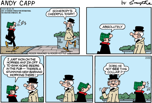 Andy Capp Comic Strip for February 20, 2011 