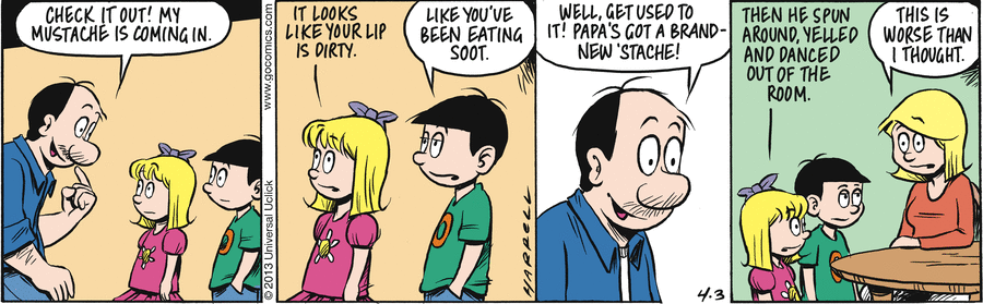 Adam@Home Comic Strip for April 03, 2013 