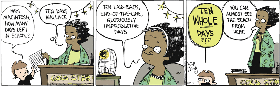 Wallace the Brave Comic Strip for June 16, 2018 