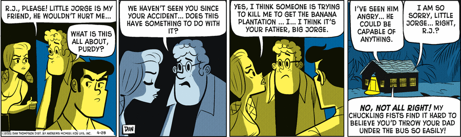 Rip Haywire Comic Strip for April 28, 2021 