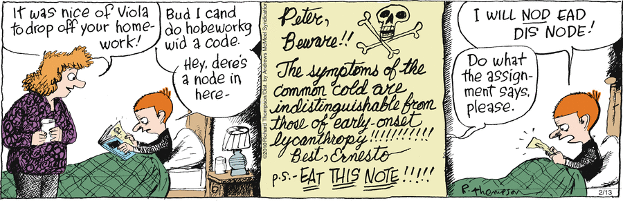 Cul de Sac Comic Strip for February 13, 2025 