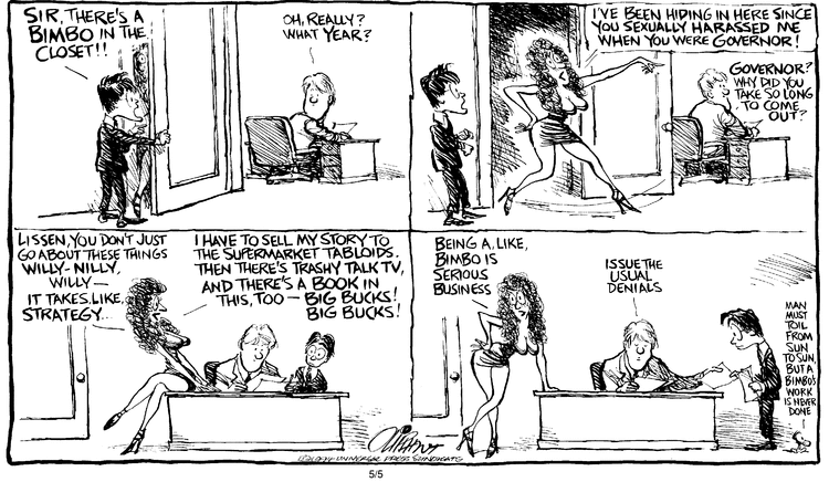 Pat Oliphant Comic Strip for May 05, 1994 