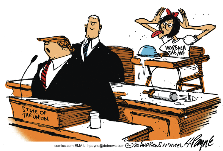 Henry Payne Comic Strip for February 05, 2020 